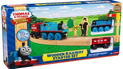 thomas tank wooden train set.